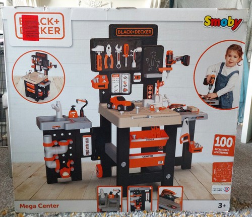Smoby black and decker kids - black,