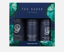 Ted Baker Power Pack Trio Christmas Gift Set Bergamot Bodywash ,BodySpray &Duo