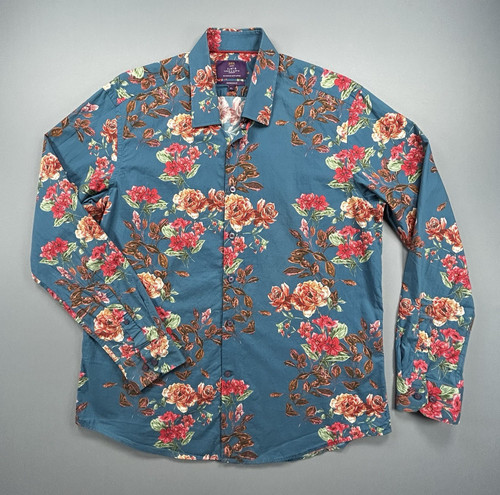 Hawes curtis floral shirt - &,