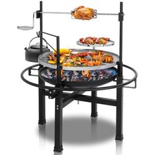 33 Inch 2 in 1 Fire Pit with