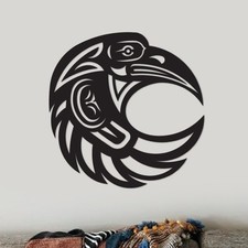 Tribal Animal Raven Native