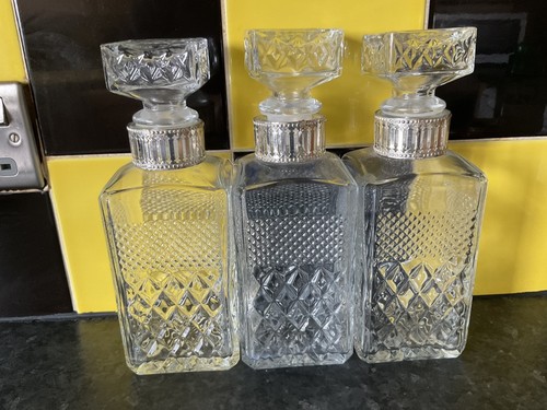 Vintage square cut glass - 3,