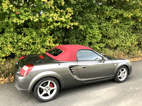 Toyota mr2 burgundy - toyota,