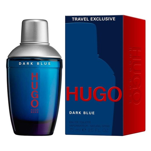 Hugo boss dark blue man - hugo, 75ml