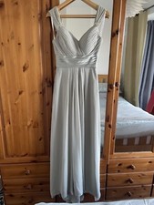 Bridesmaid / Prom Dress Size 8 Sage Green Mark Lesley