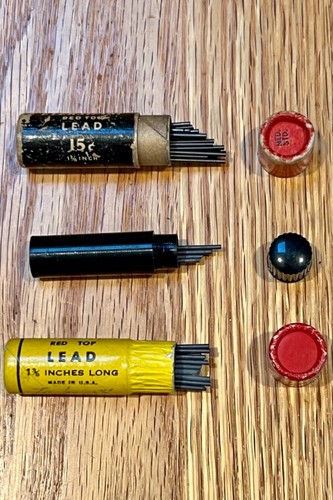 Antique pencil lead mini - pencil,