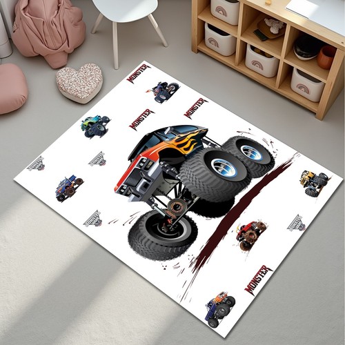Monster truck themed - themed, nursery