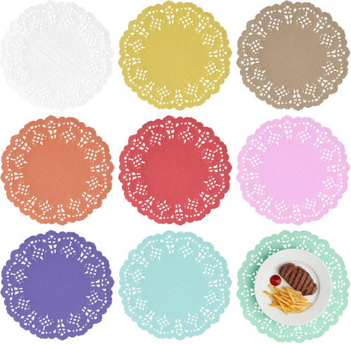 180 pcs paper doilies - doilies,, 3.5