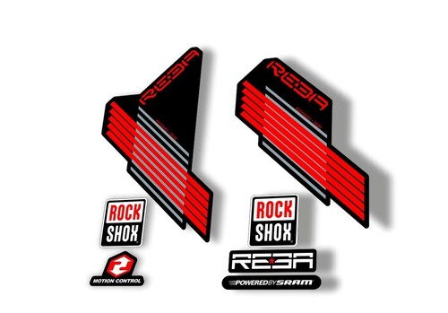 Rock shox reba 2009 - fork, decal