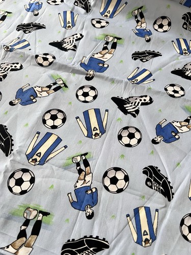 Blue white football - , print
