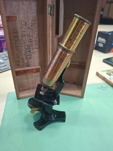 Antique brass student - brass,
