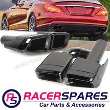 Black Exhaust Tailpipe Tips