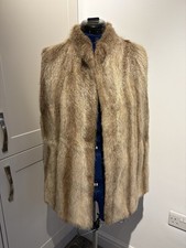 Vintage Ladies Real Fur Gilet