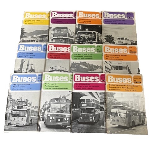 Buses magazine bundle - buses, 12