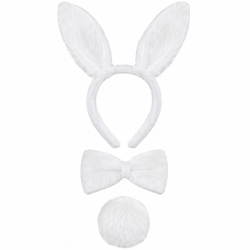 Fluffy white easter - easter, bunny