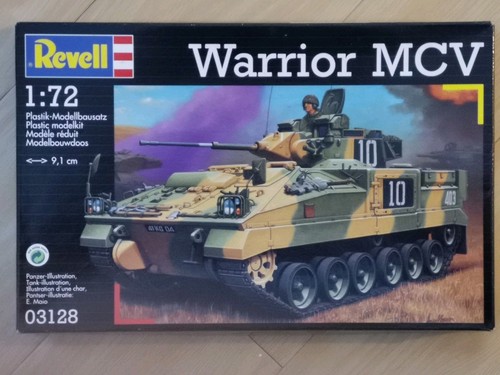 Revell warrior mcv model - 1:72,