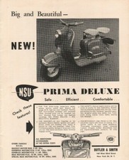 1956 NSU Prima Deluxe Scooter