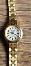 PAUL JOBIN OF SWITZERLAND STUNNING LADIES GOLD TONE WATCH, 17 JEWELS, WORKING