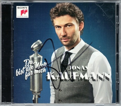 Jonas kaufmann signiert - jonas, du