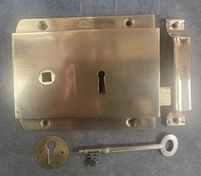 Reclaimed Brass Rim Lock &