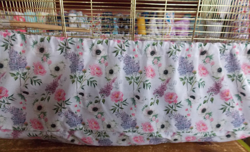 Vintage flower print cotton