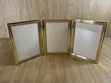 Brass Metal Triple Picture