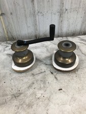 Ranger 29 Sail Boat Sailboat sailing Barlow 24 winch pulleys & crank handle set