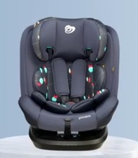 Globalkids Reclining Isofix Child Car Seat.  9Mths - 12Yrs. Blue/Black Now £85🎉