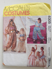 McCalls 8305 Girls Costumes