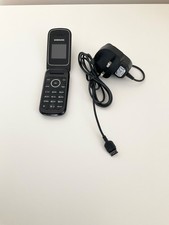 Samsung Flip Mobile Phone Black   VGC GT-E1190 VGC