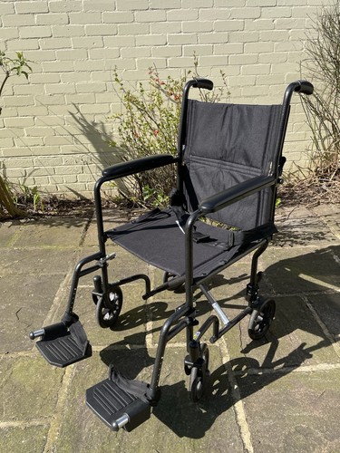 Folding travel wheelchair - folding,