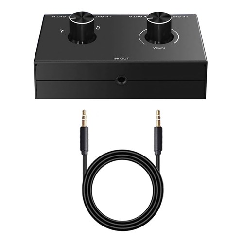 4x1 1x4 5mm - 3.5mm, stereo