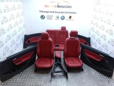 BMW 2 SERIES 2017 F22 F23 Complete Leather Interior Trim Seat Door Panel Red