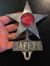 License Plate Safety Star