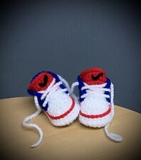 Crochet baby shoes Handmade crochet wool baby booties slippers trainers