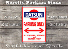 Street Parking Datsun Sign