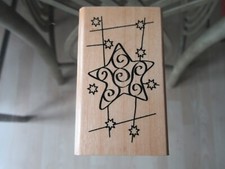 Lily of the Valley Solid Wood mounted rubber stamp- Anita's Christmas