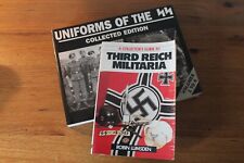 UNIFORMS OF THE SS ANDREW MOLLO + THIRD REICH MILITARIA ROBIN LUMSDEN BOOKS