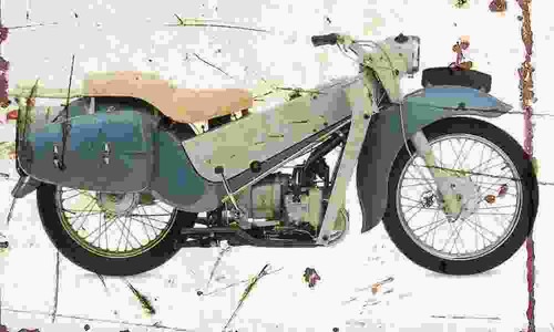 Velocette mark3 1960 aged - velocette, le