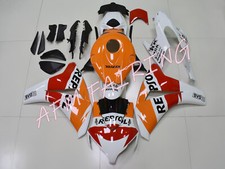 Orange White REPSOL ABS Injection Bodywork Fairing for HONDA CBR1000RR 2008-2011