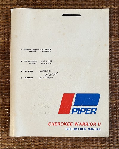 Piper cherokee warrior - piper,