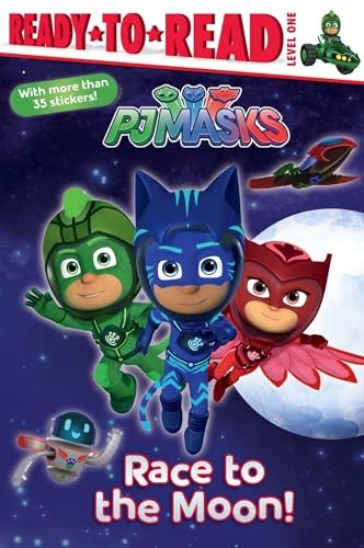 Race the moon pj masks - (pj,
