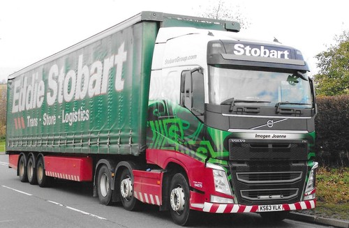 Eddie stobart volvo h4075 - volvo,
