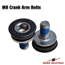 Bicycle Sealed Crank Arm Bolts Square Taper Bottom Bracket JIS / ISO M8 Ebike