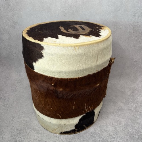 Vintage cowhide hair hide - on,