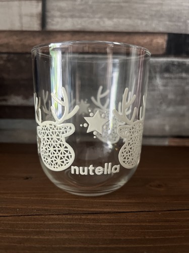 Nutella christmas glass - glass, ￼