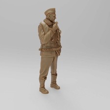 SW1154 WW2 RAF Pilot Smoking