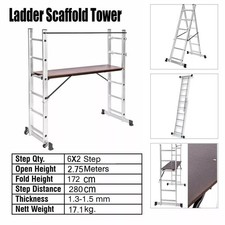 Telescopic Ladder 1.4-6.2M