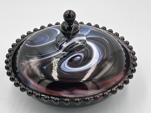 Imperial glass purple slag - imperial,