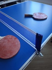 HOMCOM Portable Folding Mini Table Tennis Set with Net
